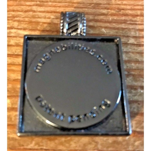 Magnabilities Silver Square Pendant Setting Pride Of Baltimore Magnetic Insert - Picture 2 of 4